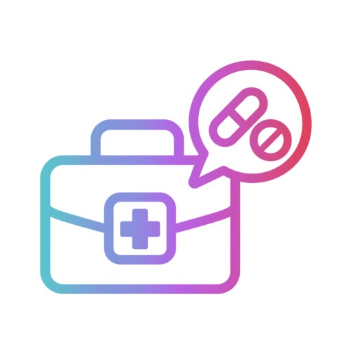 Icono Delegado comercial de productos hospitalarios y farmacéuticos