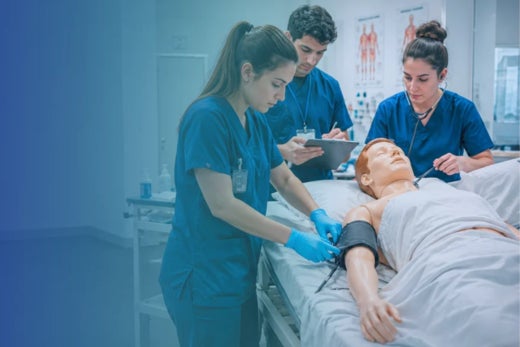 Imagen del modelo Presencial de la FP de Grado Medio en Cuidados Auxiliares de Enfermería