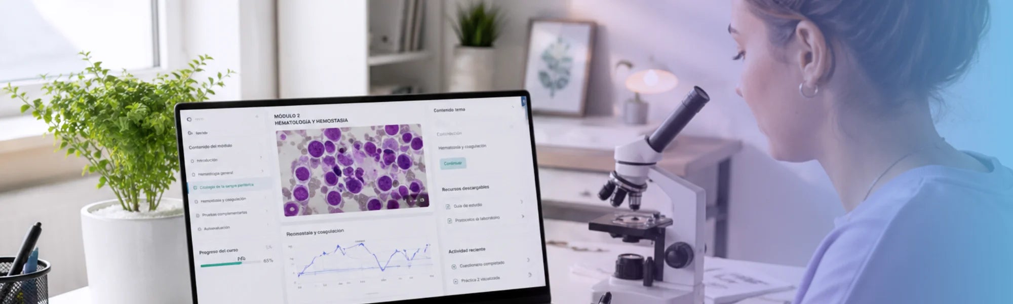 Imagen FP Técnico Superior en Laboratorio Clínico y Biomédico online