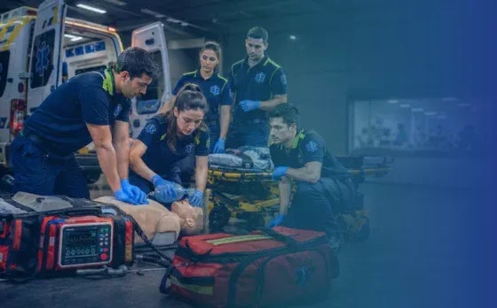 Imagen del modelo Presencial de la FP de Grado Medio en Emergencias Sanitarias