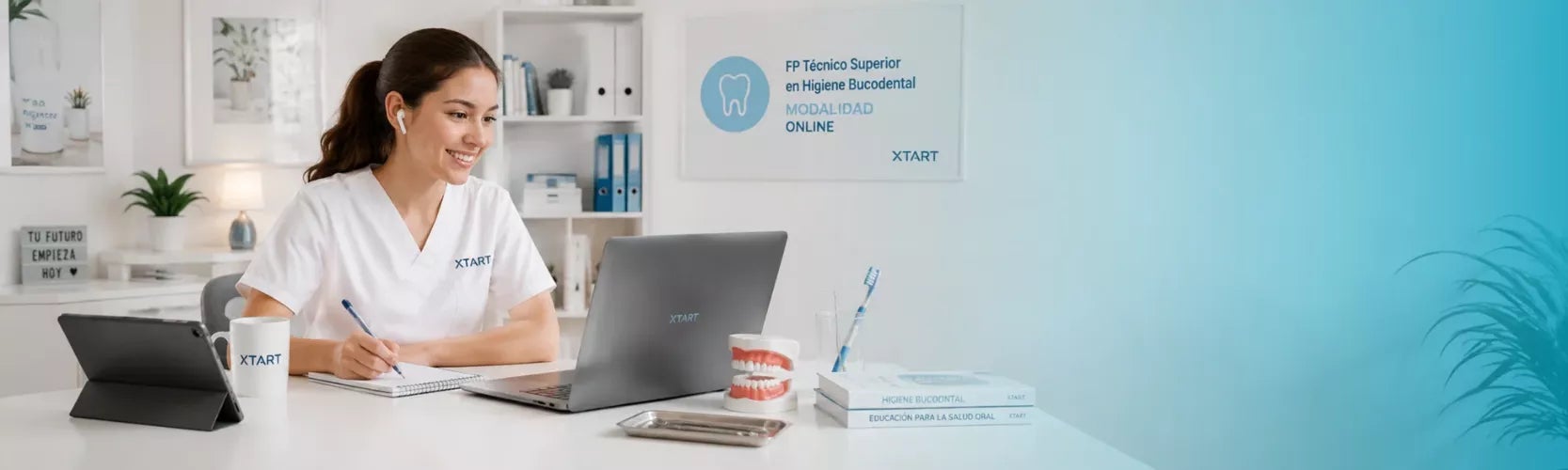 Imagen del Grado en Higiene Bucodental online